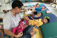 Giáng sinh an lành cùng các em tại Tại Thiên Phước